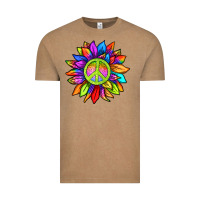 Vintage Coffee pride sunflower Vintage Tee - texasbilliewilder