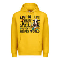 Lemon living life somewhere between jesus take the wheel Premium Hoodie - MaliasSmallBusiness
