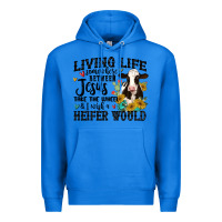 True Royal living life somewhere between jesus take the wheel Premium Hoodie - MaliasSmallBusiness