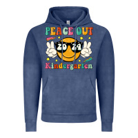 Vintage Denim peace out 2024 kindergarten Vintage Hoodie - JahusDesignShop