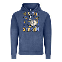 Vintage Denim tis the season volleyball Vintage Hoodie - MaliasSmallBusiness