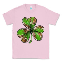 Bubblegum Pink Cowhide leopard shamrock 4th of july Classic Tee - Neo Western