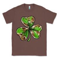 Chestnut Cowhide leopard shamrock 4th of july Classic Tee - Neo Western