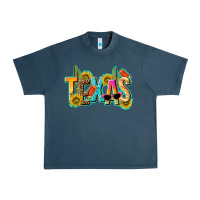 Midnight Navy texas summer Urban Heavy Tee - texasbilliewilder