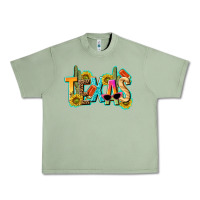 Oil Green texas summer Urban Heavy Tee - texasbilliewilder