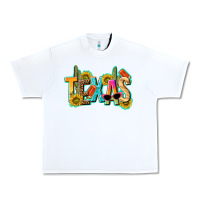 White texas summer Urban Heavy Tee - texasbilliewilder
