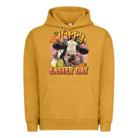 Pigment Peanut Butter Happy Easter Day Urban Hoodie - LillyAllenDesigns