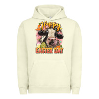 Pigment Pistachio Happy Easter Day Urban Hoodie - LillyAllenDesigns