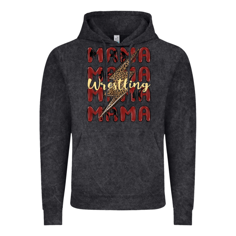 Wrestling Mama Vintage Hoodie by MaliasSmallBusiness | Teevron