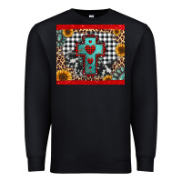 Black Christmas cross Premium Sweatshirt - Jasminsmagicworld