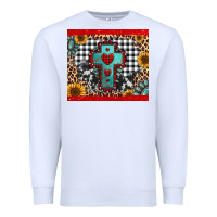 White Christmas cross Premium Sweatshirt - Jasminsmagicworld