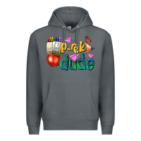 Rock pre k school pencil dude Premium Hoodie - NancyCooperArtShop
