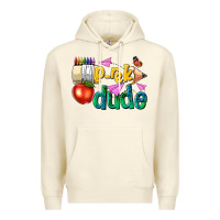 Sandshell pre k school pencil dude Premium Hoodie - NancyCooperArtShop