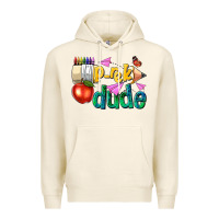 Tofu pre k school pencil dude Premium Hoodie - NancyCooperArtShop