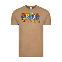 Vintage Coffee pride vibes Vintage Tee - texasbilliewilder