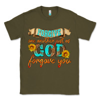 Army Green forgive one another just as god forgave you Classic Tee - HRA Design Shop