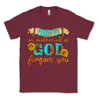 Burgundy forgive one another just as god forgave you Classic Tee - HRA Design Shop