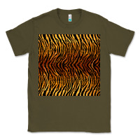 Army Green tiger seamless pattern Classic Tee - BundleAndBundleShop