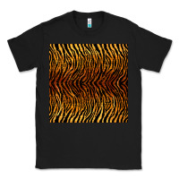 Black tiger seamless pattern Classic Tee - BundleAndBundleShop