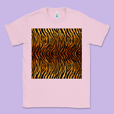 Tiger Seamless Pattern Classic Tee Designed By Bundleandbundleshop
