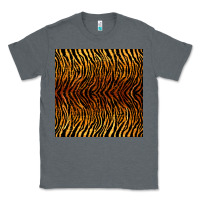 Charcoal Heather tiger seamless pattern Classic Tee - BundleAndBundleShop