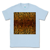 Dusty Blue tiger seamless pattern Classic Tee - BundleAndBundleShop