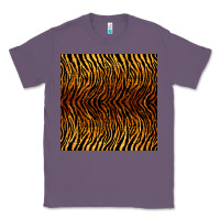 Lavender tiger seamless pattern Classic Tee - BundleAndBundleShop