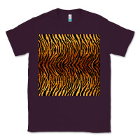 Plum tiger seamless pattern Classic Tee - BundleAndBundleShop