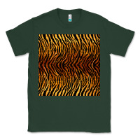 Sports Green tiger seamless pattern Classic Tee - BundleAndBundleShop