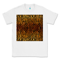 White tiger seamless pattern Classic Tee - BundleAndBundleShop