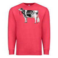 Cardinal Holstein Dairy Cow Premium Sweatshirt - LillyAllenDesigns