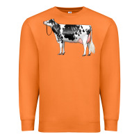 Carrot Holstein Dairy Cow Premium Sweatshirt - LillyAllenDesigns