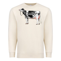 Sandshell Holstein Dairy Cow Premium Sweatshirt - LillyAllenDesigns