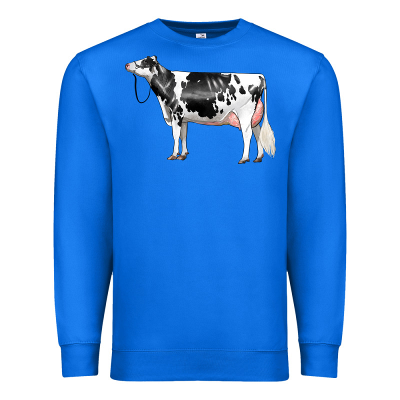 Holstein Dairy Cow Premium Sweatshirt by LillyAllenDesigns | Teevron