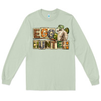 Matcha Egg Hunter Easter Day Long Sleeve Tee - Neo Western