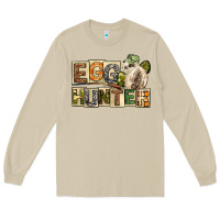 Mushroom Egg Hunter Easter Day Long Sleeve Tee - Neo Western