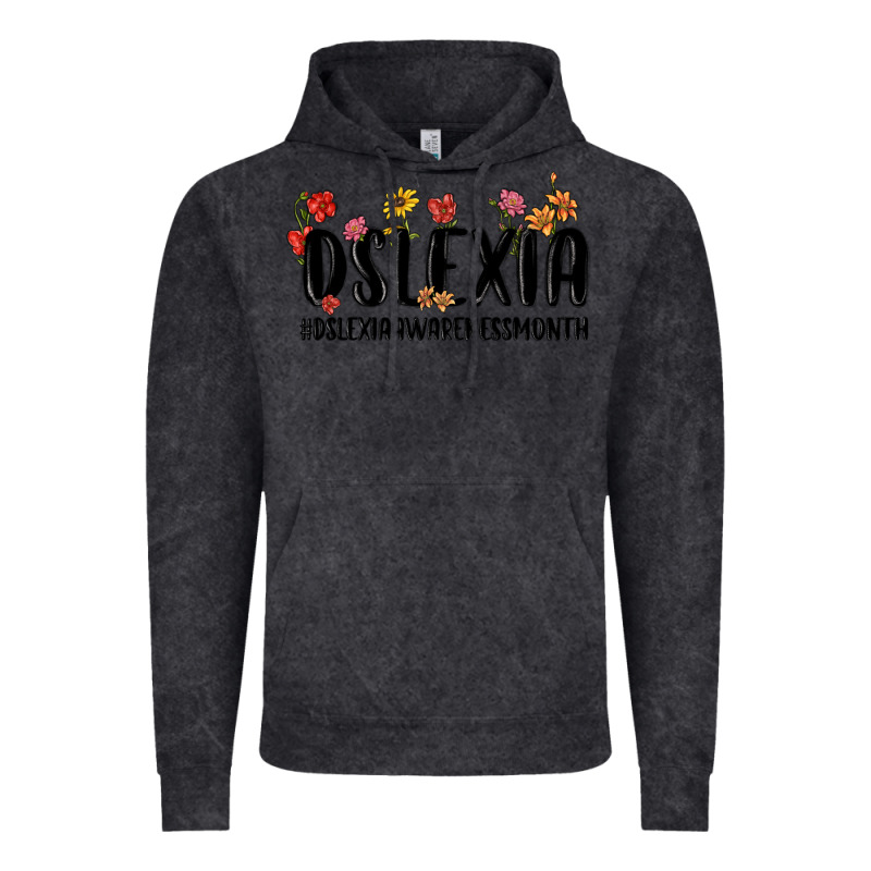 Dslexia Awareness Month Vintage Hoodie by MaliasSmallBusiness | Teevron
