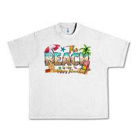 Lunar Rock the beach is my happy place Urban Heavy Tee - texasbilliewilder