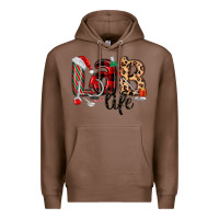 Chestnut lab life christmas Premium Hoodie - MaliasSmallBusiness