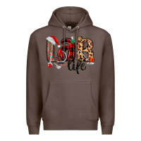 Coffee lab life christmas Premium Hoodie - MaliasSmallBusiness