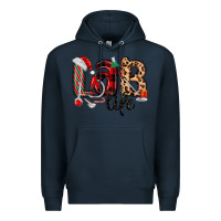 Navy lab life christmas Premium Hoodie - MaliasSmallBusiness