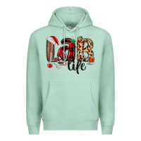 Seafoam lab life christmas Premium Hoodie - MaliasSmallBusiness