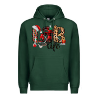 Sports Green lab life christmas Premium Hoodie - MaliasSmallBusiness