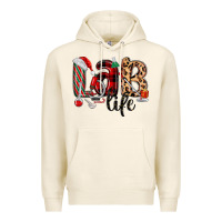 Tofu lab life christmas Premium Hoodie - MaliasSmallBusiness