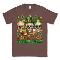 Chestnut Dead inside but feeling lucky st. patricks day Classic Tee - Neo Western