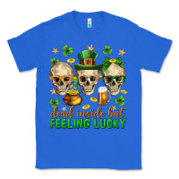 True Royal Dead inside but feeling lucky st. patricks day Classic Tee - Neo Western