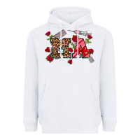 White valentines day ma Heavyweight Hoodie - NancyCooperArtShop