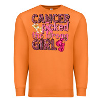 Carrot cancer picked the wrong girl Premium Sweatshirt - NancyCooperArtShop