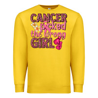 Lemon cancer picked the wrong girl Premium Sweatshirt - NancyCooperArtShop
