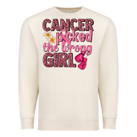 Sandshell cancer picked the wrong girl Premium Sweatshirt - NancyCooperArtShop